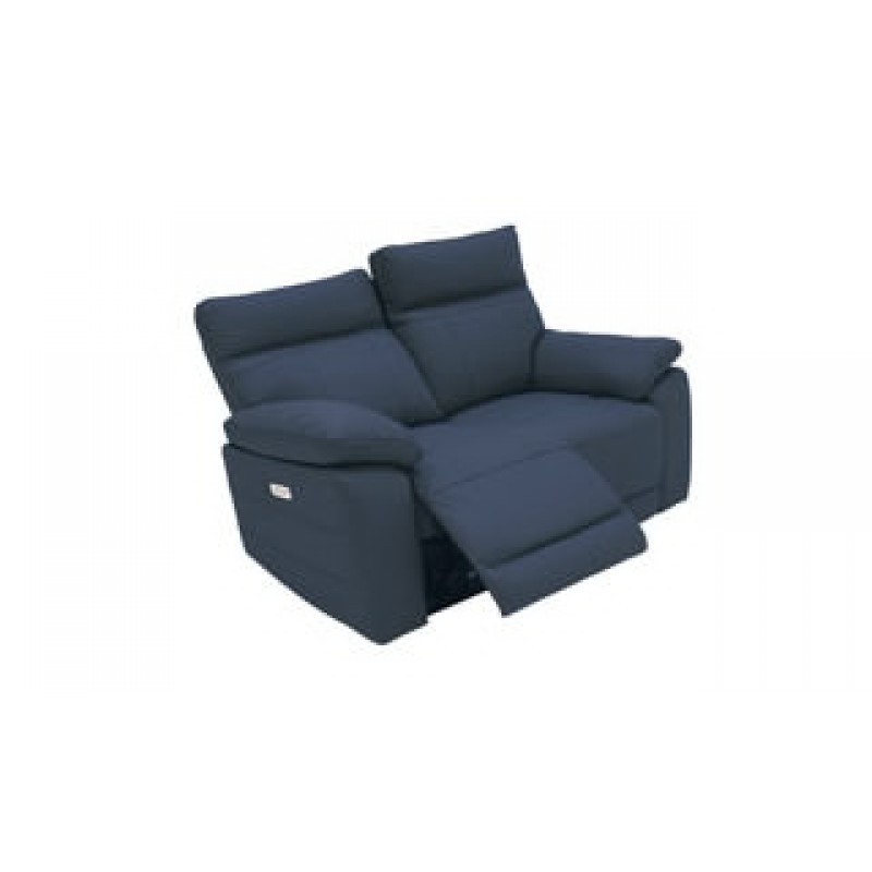 VL Positano 2 Seater Electric Recliner - Indigo 